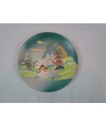 Vtg Shafford Maso Ware Japanese Hand Decorated Plate Pagodas Bridge Wate... - €39,41 EUR