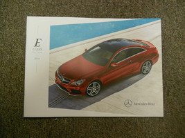 2014 Mercedes Benz E Classe Coupé Cabrio Sales Brochure Manuel OEM Livre... - $12.02