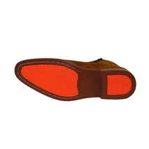 Men's TAYNO Chelsea Chukka Soft Micro Suede Zip up Boot Coupe S Camel image 11