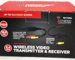 iBeam TE-TXRX Wireless Video Transmitter &amp; Receiver 12VDC to to 6 Meters... - £22.77 GBP