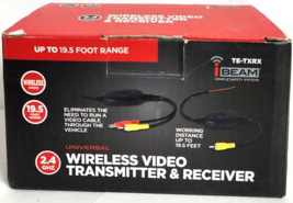 iBeam TE-TXRX Wireless Video Transmitter &amp; Receiver 12VDC to to 6 Meters... - $29.02