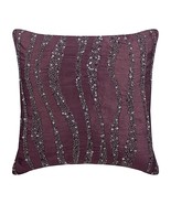 Purple Throw Pillow Covers 16&quot;x16&quot; Silk, Purple Ripples - €42,38 EUR+