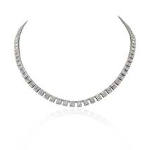 18K Gold Diamond Choker Necklace - £7,388.12 GBP