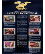 Upper Volta&#39;s Tribute to America&#39;s Bicentennial Postal Commemorative Soc... - £10.11 GBP