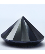 20-25 Ctw 1 Pcs Round Cut Loose Diamonds Black Gemstone Big Black Moissa... - €36,55 EUR