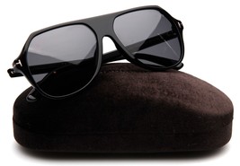 New TOM FORD Hayes TF 934-N 01A Black Sunglasses 59-14-145mm B50mm Italy - $210.69
