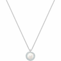 Authentic Swarovski Originally Circular White Pearl Pendant - £71.15 GBP