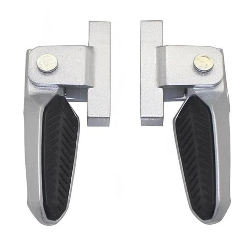 2×Motorcycle Scooter Folding Foot Peg Footpeg Rear Set Pedals Universal Kit - $22.12