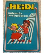 ⭕VTG, card pocket calendar 1985 HEIDI Portugal advertising - $4.95