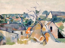 12608.Room Wall Poster.Interior art design.Paul Cezanne painting.Landscape - £12.73 GBP+