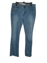 Levi&#39;s Womens Jeans Bootcut Leg Classic Mid-Rise Light Wash Denim Blue Size34 - £15.45 GBP