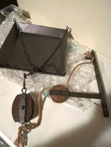 New large candle Tray with Pulley - SALE image 2