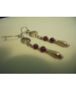 Handcrafted Silvertone French Wire Earrings - $16.46 CAD