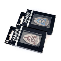 Mass Effect Path of Paragon Renegade Medal Enamel Pin Badge Emblem Set Figure N7 - £51.95 GBP