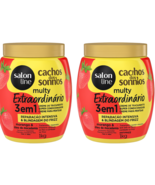2X SALON LINE STRAWBERRY ANTI-FRIZZ TREATMENT CREAM – 1KG EACH - $76.98 CAD