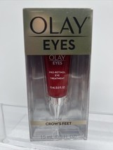Olay Eyes Pro Retinol Eye Creme Treatment for Crows Feet Anti Aging Prod... - $25.50
