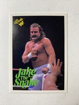 Jake The Snake Roberts 1990 WWF Wrestling Classic Card #63  - £2.03 GBP