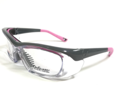 OnGuard Safety Eyeglasses Frames OG220S GRPK Gray Clear Pink Z87-2+ 55-15-130 - £55.88 GBP