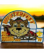 Rip Van Winkle Council BSA 2011 Winterfest Embroidered Patch Ulster NY S... - $212.86 MXN