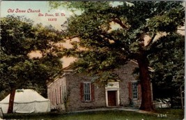 Elm Grove West Virginia Old Stone Church c1910 WV Postcard Z29 - £5.55 GBP
