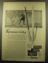 1959 Gerber Legendary Blades Advertisement - Renaissance in Cutlery - £14.54 GBP