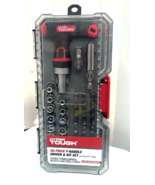50-Piece T-Handle Screwdriver and Drill Bit Set in Box - $21.46 CAD