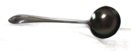 Amefa Holland Stainless Steel Scroll and Leaf Flatware Silver Ladle 12.5 inches - £18.08 GBP