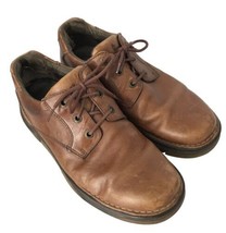 DR. MARTENS Docs Mens Shoes Brown Leather Oxfords Lace Up 11487 Air Cush... - $37.43
