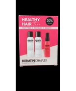 Keratin Complex Healthy Hair Trio Travel Kit Shampoo Conditioner &amp; Spray... - $238.29 MXN