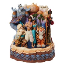 Disney Jim Shore Aladdin and Friends Figurine 7.67" High Stone Resin #6008999 image 1