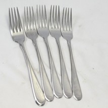Oneida Flight Reliance Dinner Forks Glossy 7 3/8&quot; Lot of 6 - £20.81 GBP