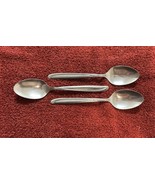 (3) Vtg Soup Spoons  Sand Dune Oneida Silver Stainless Flatware - $13.85