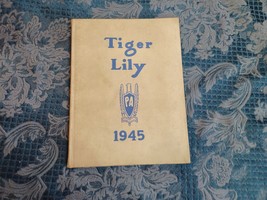 Port Allegany PA Port Allegany High School Yearbook Tiger Lily 1945 - £19.52 GBP