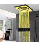 24&quot; Cascada Perla LED Music Thermostatic Rainfall Shower System - $1,995.79+