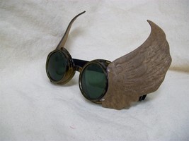 Fun Winged Gold Goggles Steampunk Hermes Mercury Olympian Messenger Thor... - €15,16 EUR