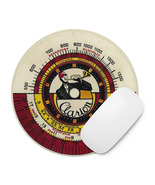 Clarion Vintage Radio Dial Mouse Pad – Round 8" | Shortwave &amp; Broadcast ... - $9.97