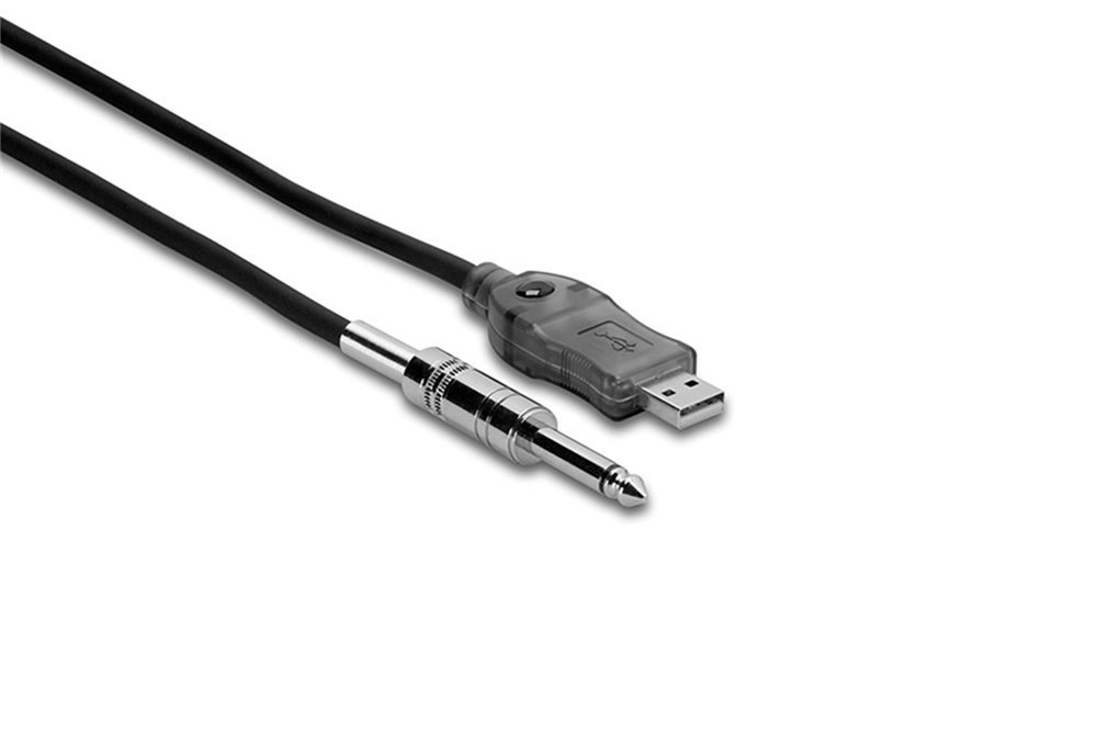 Hosa USQ-110 TRACKLINK Guitar USB Interface - 1/4 inch TS Male to USB Ty... - $35.60