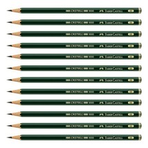 Faber-Castell pencils, Castell 9000 Artist graphite 6B pencils for sketch, drawi - £15.97 GBP