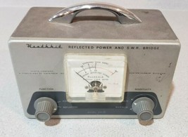 Vintage Heathkit Reflected Power and SWR Bridge Model AM-2 - Untested - £22.44 GBP
