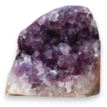Amethyst Geode cathedral crystal cluster - 4.4X4.5X3 Inch(3.04Lb) - £157.48 GBP