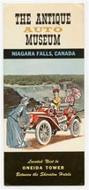The Antique Auto Museum Brochure Niagara Falls Canada  - £13.99 GBP