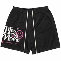 Almost Someday men&#39;s lifes a movie shorts in BLACK - size 2X - £43.50 GBP