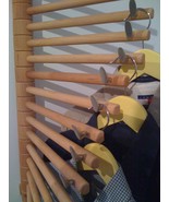 Wooden shirt rack Wall Organizer For Bedroom, Bathroom – Space-Saving Cl... - $3,705.79 MXN