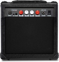 Black Lyxpro Electric Guitar Amp 20 Watt Amplifier With Built-In, And Gr... - $64.99
