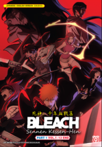 BLEACH: Thousand Year Blood War Part 1 Ep.1-13 End English Dubbed Anime - $59.90