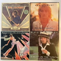 Rod Stewart Night on Town Every Picture Tells Atlantic Crossing 4 LP Vinyl Lot - £27.45 GBP