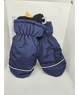 New Cat &amp; Jack 3M Thinsulate 2T-5T Mittens Water Resistant Blue Navy - $148.30 MXN