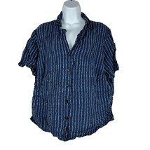 Sag Harbor Women&#39;s 100% Rayon Button Down Shirt Size 1X - £18.01 GBP