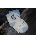 JANIE AND JACK 2PC ELEPHANT/STRIPED SOCKS SIZE 6/12 MONTHS BOYS NEW - €10,98 EUR