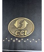 CCI Logo Promo Belt Buckle Solid Brass Vtg 70s 80s DynaBuckle           ... - £23.30 GBP